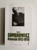 DZIENNIK 1953-1958 TOM I - Witold Gombrowicz 